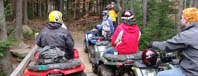 ATV and 4-wheelers rentals and guided tours, 4 wheeling adventure