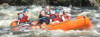 Whitewater rafting in Maine from Greenville and Moosehead Lake on the Kennebec River